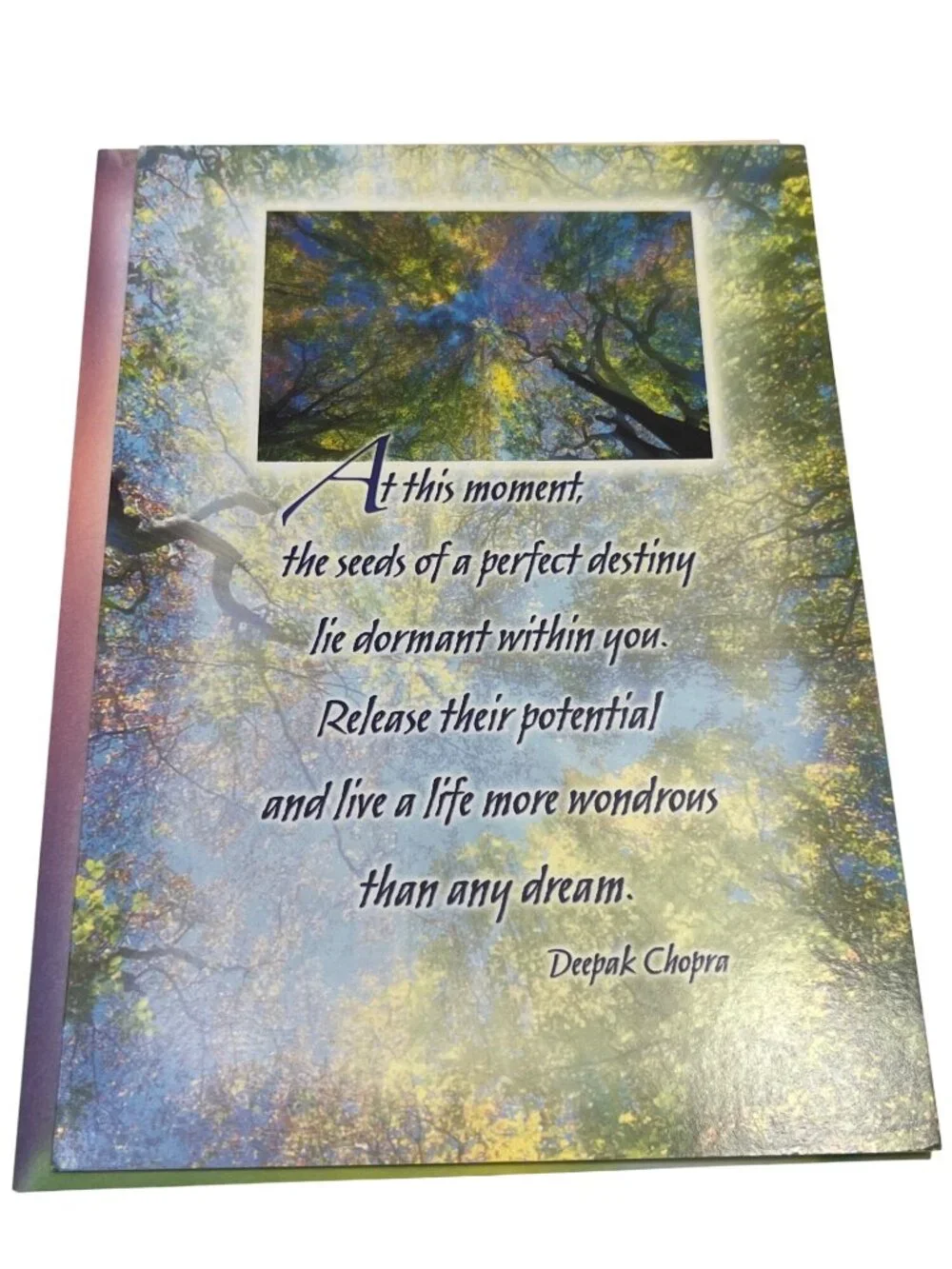 Heaven Within Inspirational Cards & Envelopes By Deepak Chopra Lot Of 8 Cards